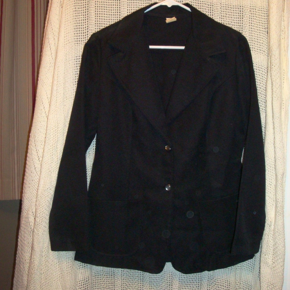 Woman's Black Blazer Jacket 13/14